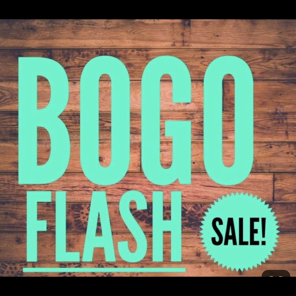 BOgO sale!  Buy one get one 50% off!